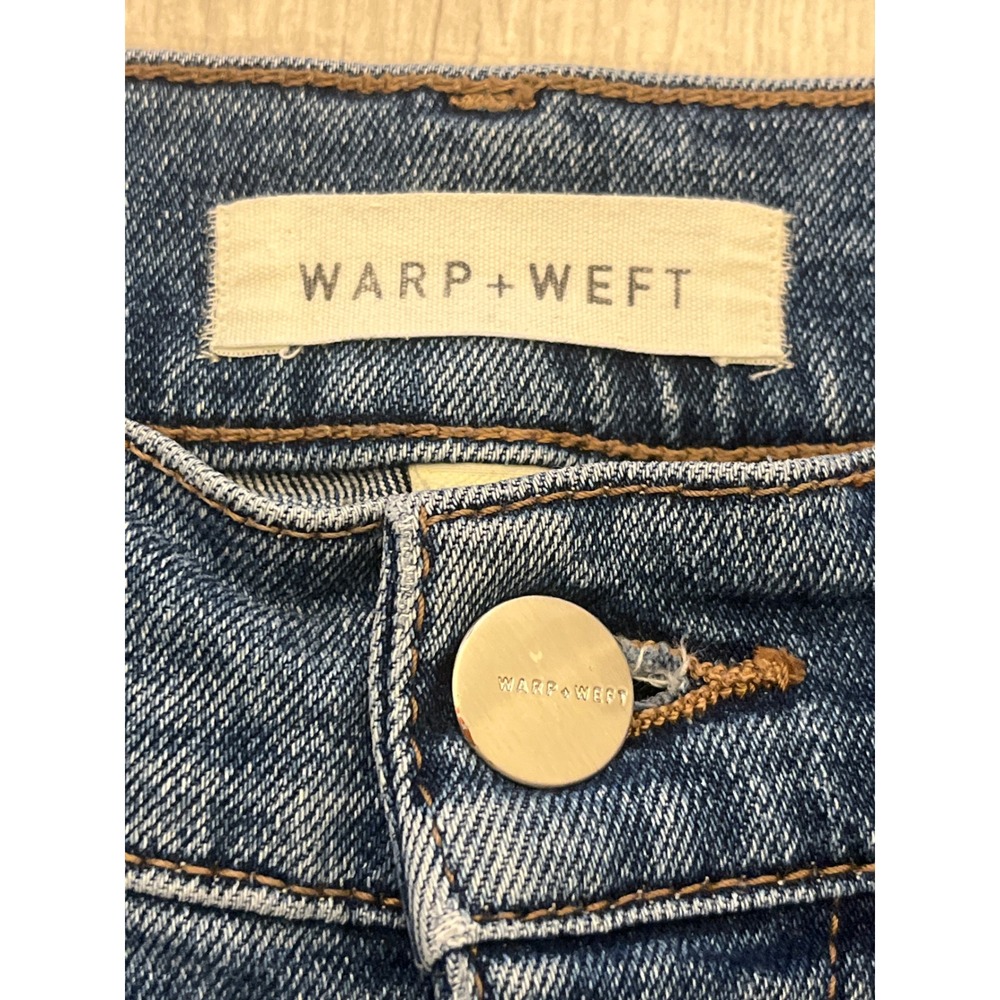 WARP+WEFT‎ Aspen Pitkin Straight Jeans Blue Wash Women's Size 25